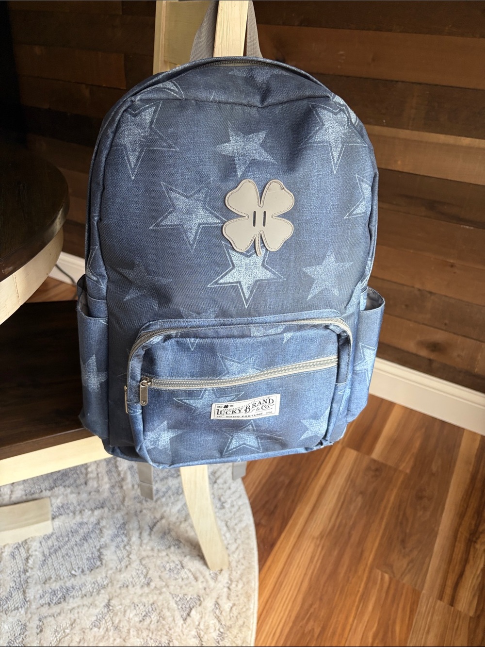 Lucky Brand Denim Blue Star Backpack